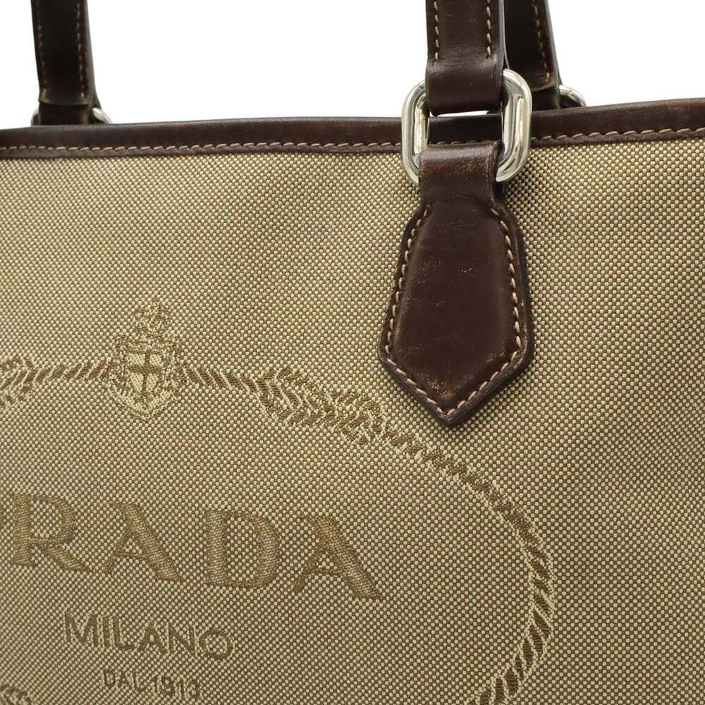 PRADA Brown Leather Shoulder Bag - Picture 10 of 10
